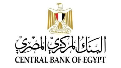 البنك المركزي المصري يسحب فائض سيولة بقيمة 546.8 مليار جنيه