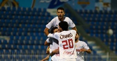 حافلة الزمالك تصل استاد القاهرة استعدادًا لمواجهة مودرن سبورت بالكأس