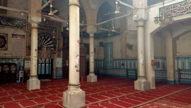 مسجد الديرى فى بنى سويف.. افتتحه الملك فاروق ويضم أعمدة رخامية من إيطاليا