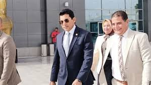 وزير الرياضة يصل مطار الغردقة لحضور النسخة التاسعة لقمة صوت مصر